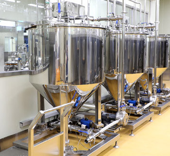 소스 배합 시설